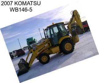 2007 KOMATSU WB146-5