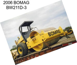 2006 BOMAG BW211D-3