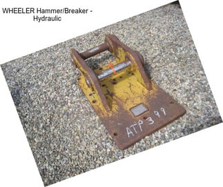 WHEELER Hammer/Breaker - Hydraulic