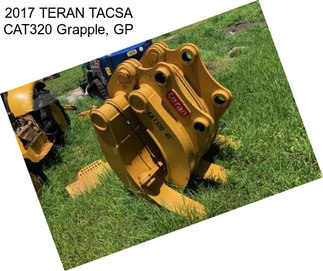 2017 TERAN TACSA CAT320 Grapple, GP