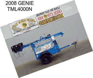 2008 GENIE TML4000N