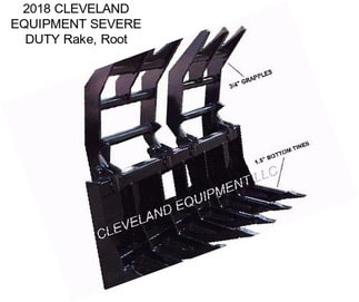 2018 CLEVELAND EQUIPMENT SEVERE DUTY Rake, Root