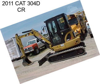 2011 CAT 304D CR