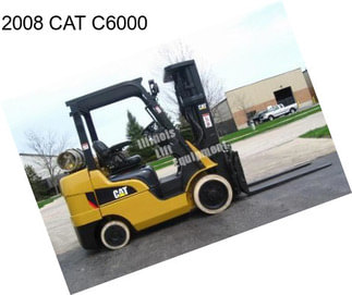 2008 CAT C6000