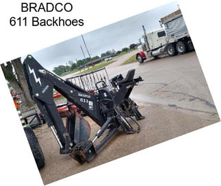 BRADCO 611 Backhoes