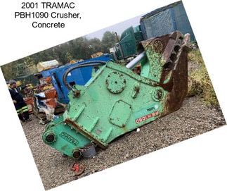 2001 TRAMAC PBH1090 Crusher, Concrete