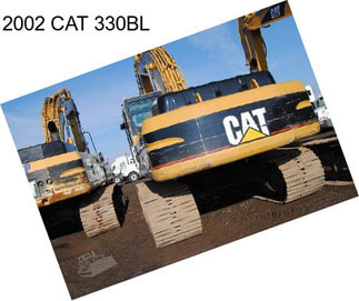 2002 CAT 330BL