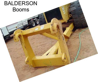 BALDERSON Booms