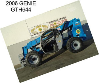 2006 GENIE GTH644