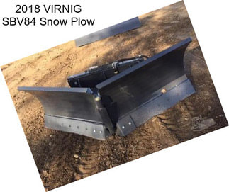 2018 VIRNIG SBV84 Snow Plow