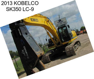 2013 KOBELCO SK350 LC-9