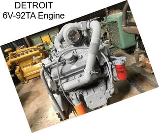 DETROIT 6V-92TA Engine