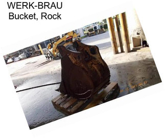 WERK-BRAU Bucket, Rock