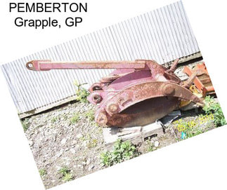 PEMBERTON Grapple, GP