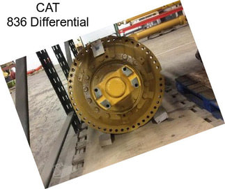 CAT 836 Differential