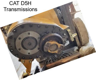 CAT D5H Transmissions