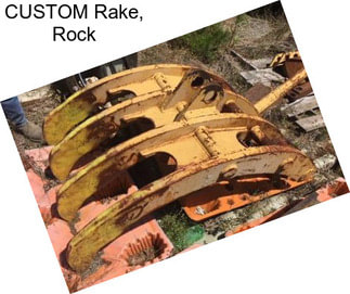 CUSTOM Rake, Rock