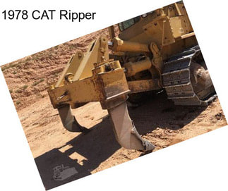 1978 CAT Ripper