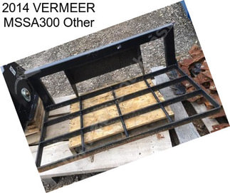 2014 VERMEER MSSA300 Other