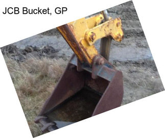 JCB Bucket, GP