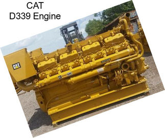 CAT D339 Engine