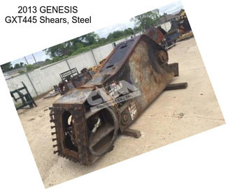 2013 GENESIS GXT445 Shears, Steel