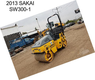 2013 SAKAI SW300-1