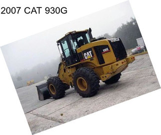 2007 CAT 930G