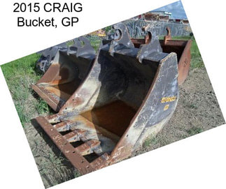 2015 CRAIG Bucket, GP