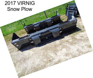 2017 VIRNIG Snow Plow