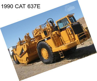 1990 CAT 637E