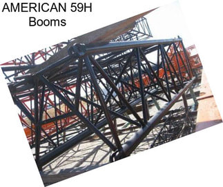 AMERICAN 59H Booms