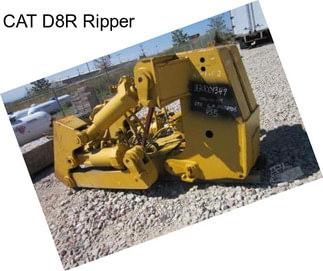 CAT D8R Ripper