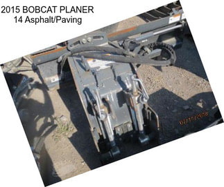 2015 BOBCAT PLANER 14 Asphalt/Paving