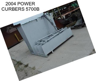 2004 POWER CURBERS 5700B