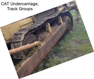 CAT Undercarriage, Track Groups