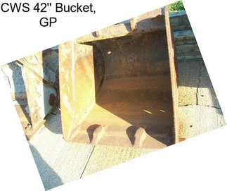 CWS 42\'\' Bucket, GP