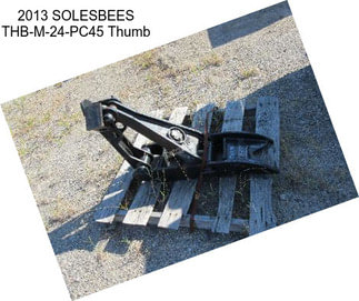 2013 SOLESBEES THB-M-24-PC45 Thumb