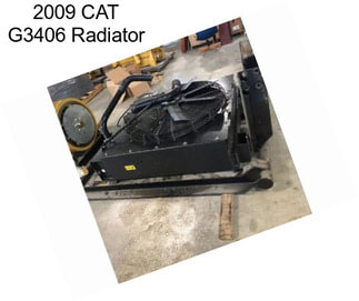 2009 CAT G3406 Radiator