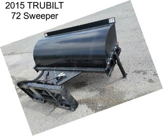 2015 TRUBILT 72 Sweeper