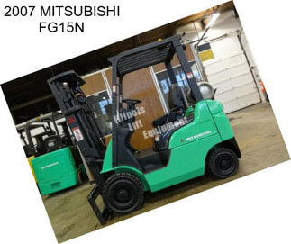 2007 MITSUBISHI FG15N