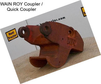 WAIN ROY Coupler / Quick Coupler