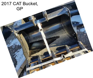 2017 CAT Bucket, GP