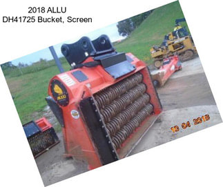 2018 ALLU DH41725 Bucket, Screen