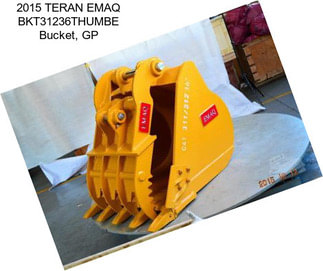 2015 TERAN EMAQ BKT31236THUMBE Bucket, GP