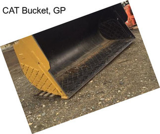 CAT Bucket, GP