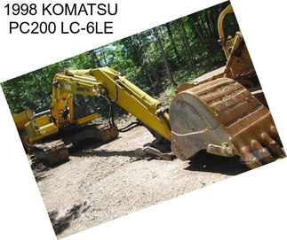 1998 KOMATSU PC200 LC-6LE