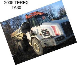 2005 TEREX TA30