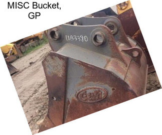 MISC Bucket, GP