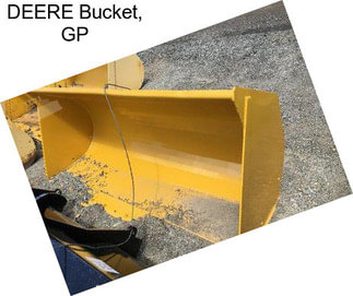 DEERE Bucket, GP